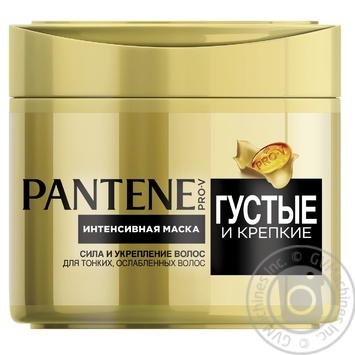 Маска Pantene Pro-V Густые и Крепкие для тонких ослабленных волос 300мл купить, цены на МегаМаркет - фото 3