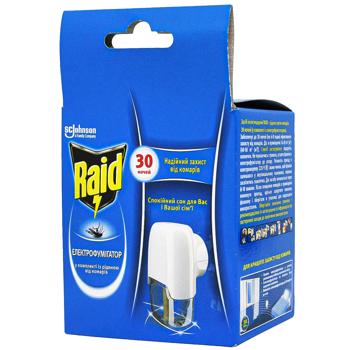 Raid Electrofumigator with Mosquito Liquid for 30 nights - buy, prices for MegaMarket - photo 1