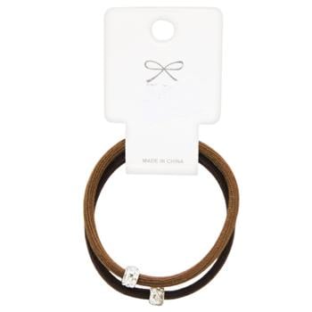 Hair Elastic Band with Decor 2pcs 3151-9 - buy, prices for Tavria V - photo 3