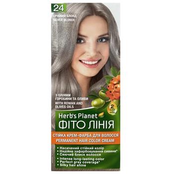 Фарба для волосся Herb's Planet Фіто Лінія 24 срібний блонд - купити, ціни на Таврія В - фото 1