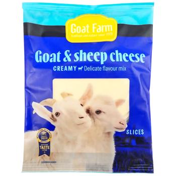 Сир Goat Farm з козячого та овечого молока нарізка 100г