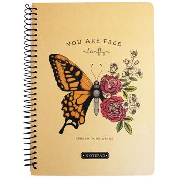 Блокнот Bourgeois клітинка А5 80 аркушів