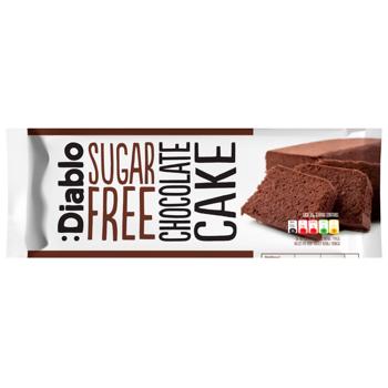 Diablo Sugar Free Chocolate Cake 200g - buy, prices for WINETIME - photo 1
