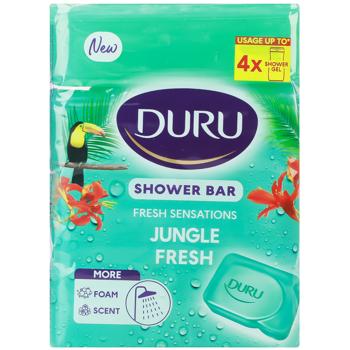 Duru Fresh Sensations Jungle Freshness Solid Soap 150g x 4pcs - buy, prices for - photo 3