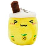 Stip Bubble Tee Yellow Keychain Toy 8cm