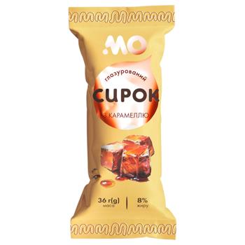 Molochniy Ostriv Glazed Сurd with Caramel Filling 36g - buy, prices for Epicentr FOOD - photo 1