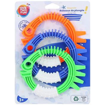 Кільце для плавання One Two Fun в асортименті - купити, ціни на Auchan - фото 1