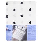 Lelit Black Hearts Single-Size Bed Linen Set 50х70cm