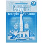 Контурные карты Картография История Украины 9 класс