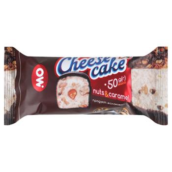 Сирок глазурований Молочний острів Cheese Cake з горіхами та карамеллю 26% 50г - купити, ціни на Чудо Маркет - фото 1