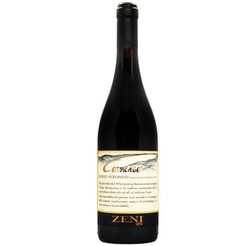 Вино Zeni Costalago Rosso Veronese красное сухое 14% 0,75л - купить, цены на МегаМаркет - фото 1