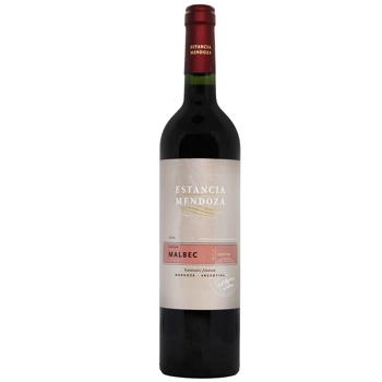 Вино Estancia Mendoza Malbec червоне сухе 13,5% 0,75л