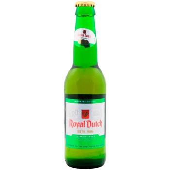 Royal Dutch Premium Lager Light Filtered Beer 5% 0.33l