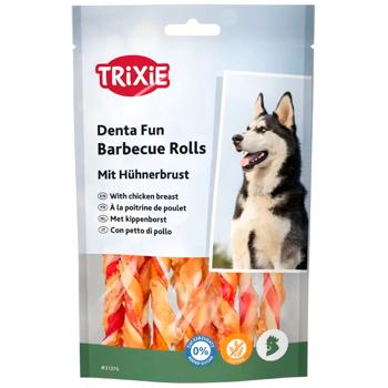 Лакомство для собак Trixie Denta Fun Палочка для чистки зубов 10шт 12см 80г