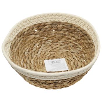 Фруктовниця плетена 21х8 см арт. ECC-122 И633 - купити, ціни на КОСМОС - фото 1