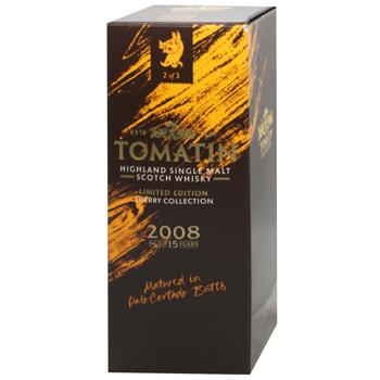 Віскі Tomatin Sherry Collection Palo Cortado Edition 15 років 46% 0,7л - купити, ціни на WINETIME - фото 2