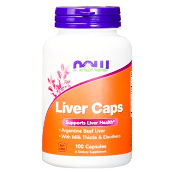 Підтримка печінки Now Foods Liver Caps 100 капсул - купити, ціни на Біотус - фото 1