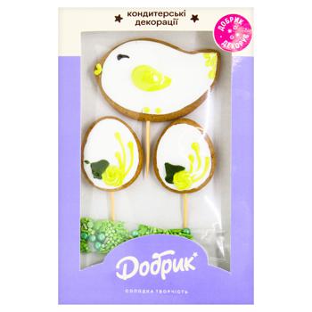 Dobryk Easter Gingerbread with Topping Mix Set - buy, prices for NOVUS - photo 2