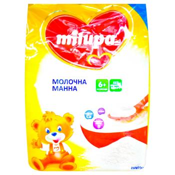Каша Milupa молочная манная 210г - купить, цены на NOVUS - фото 1