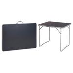 Redcliffs Black Camping Table 80x60x69cm