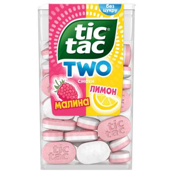 Драже Tic-Tac двухслойная малина-лимон 38г - купить, цены на Эпицентр FOOD - фото 1