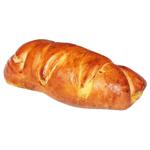 Пирог с кремом и вишневой начинкой 130г