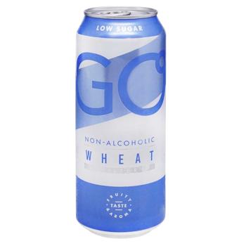 Пиво Svyturys Go Wheat светлое нефильтрованное безалкогольное 0,5л - купить, цены на NOVUS - фото 1