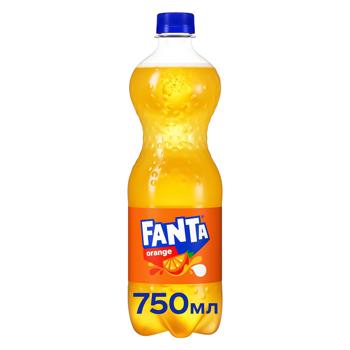Напиток газированный Fanta Апельсин 0,75л - купить, цены на Идеал - фото 1