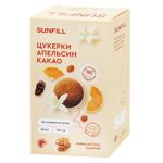 Цукерки Sunfill апельсин-какао 120г