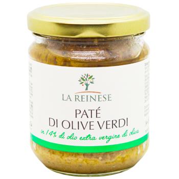 Паштет La Reinese із зелених оливок 180г - купити, ціни на WINETIME - фото 1