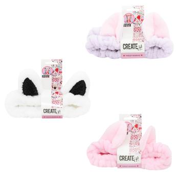 Пов'язка на голову Create It з вушками в асортименті - купити, ціни на NOVUS - фото 1