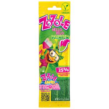 Конфеты Zozole Painter Green желейные 75г - купить, цены на Эпицентр FOOD - фото 1