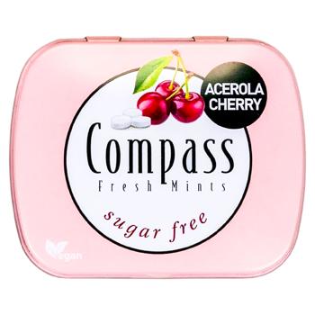 Драже Compass зі смаком вишні 14г - купити, ціни на Grono - фото 1