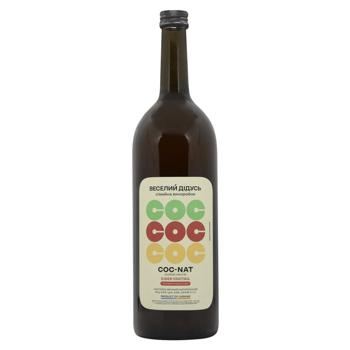 Напиток винный Веселий Дідусь Coc-Nat Cider белый сладкий 6,9% 1л - купить, цены на WINETIME - фото 1