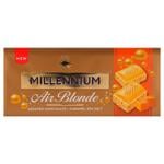 Шоколад белый Millennium Air Blonde Caramel Sea Salt пористый 85г