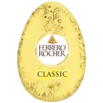 Яйцо шоколадное Ferrero Rocher Пасхальное 100г