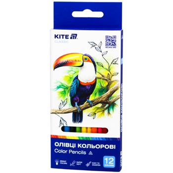 Kite Classic Triangular Colored Pencils 12pcs - buy, prices for METRO - photo 2