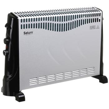 Обогреватель конвекционный Saturn ST-HT3004K Silver - купить, цены на Auchan - фото 1
