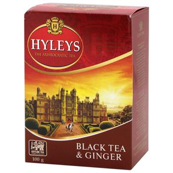 Hyleys Black Tea with Ginger 100g - buy, prices for Za Raz - photo 1