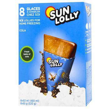 Sun Lolly Ice Lollies for Home Freezing with Cola Flavor 60ml - buy, prices for WINETIME - photo 1