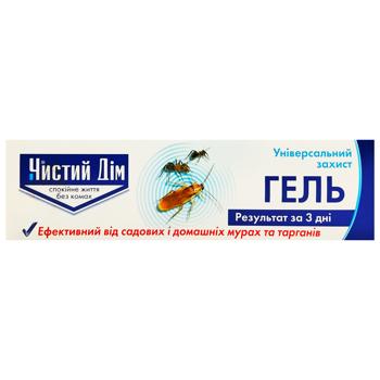 Гель Чистый Дом универсальный от тараканов и муравьев 30мл - купить, цены на Cупермаркет "Харьков" - фото 3