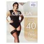 Чулки Giulia Positive Hold-ups 40 Den р.7 Daino