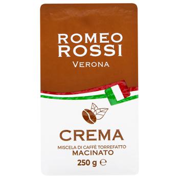 Кава Romeo Rossi Crema мелена 250г - купити, ціни на ULTRAMARKET - фото 3