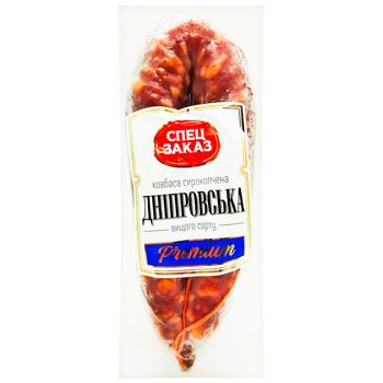 Zorya Dnipra Dniprovska Raw Smoked Sausage High Grade Zorya Dnipra Dniprovska Raw Smoked Sausage High Grade - buy, prices for - photo 1