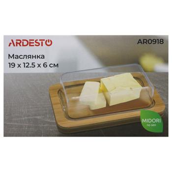 Ardesto Midori Bamboo Butter Dish 19*12.5*6cm - buy, prices for Za Raz - photo 3