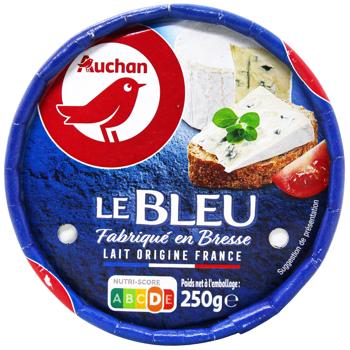 Сыр Auchan Le Bleu 250г - купить, цены на - фото 2