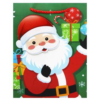 Пакет подарочный Greenwich 23х18х10см - купить, цены на NOVUS - фото 5