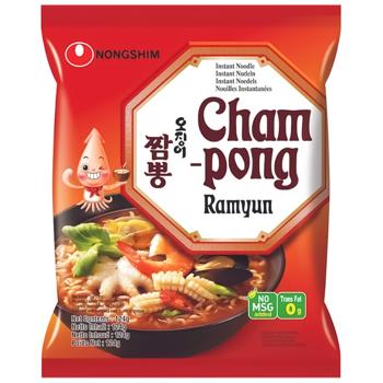 Лапша Nongshim Cham-Pong Ramyun с морепродуктами 124г - купить, цены на - фото 1