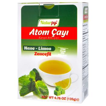 Чай Natupry лимон-м'ята 135г И102 (Туреччина) - купить, цены на КОСМОС - фото 1