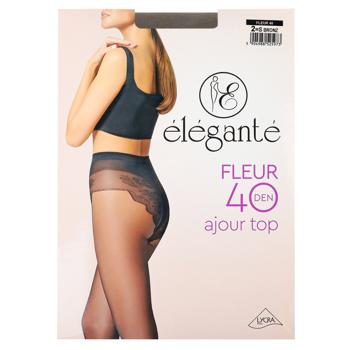 Elegant Fleur 40 Den Women's Tights s.2 Bronz - buy, prices for Ideal - photo 1